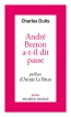 André Breton a-t-il dit passe (poche)